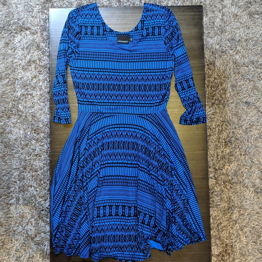 Cynthia Rowley 3/4 sleeve dress